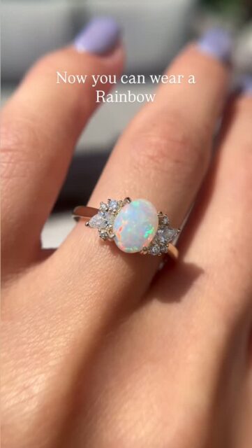 Beautiful Australian Opal & Mixed Shape Diamonds set in 14K Yellow gold ring for our lovely client 💕
.
.
.
.
.
.
#australianopalring #opalring #aussieopal #australianopalring #opaljewellery #opaljewelry #opalengagementring #engagementring #bespokeengagementring